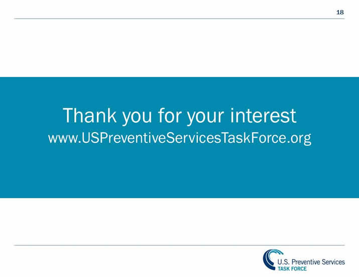 Understanding How the USPSTF Works USPSTF 101 United States Preventive Services Taskforce