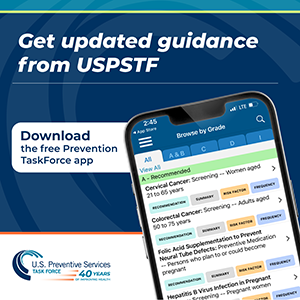 Image showing cellphone and "Download the free Prevention TaskForce app"