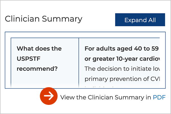 Clinician Summary